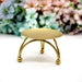 1pcs Iron Plated Candle Holders Pillar Metal Plate For Wedding Party - Big House Home