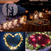 New 2M 5M 10M Copper Wire LED String Light AA Battery Holiday Lighting Fairy Garland For Christmas Tree Wedding Party Decoration - Big House Home
