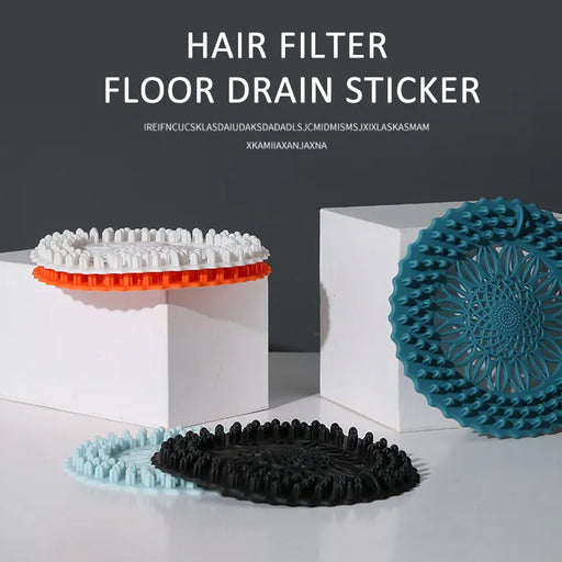 1PC High Quality Shower Drain Hair Catcher TPR Sewer Filter Mesh Home Floor Anti-blocking Bathtub Strainer Kichen Sink Bathroom - Big House Home