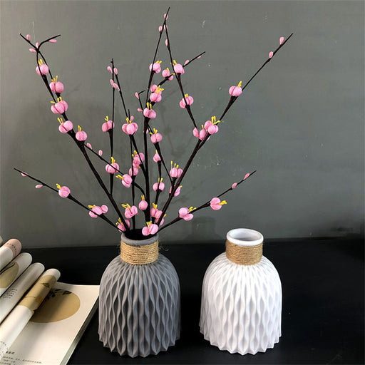 Modern Flower Vase Imitation Ceramic Flower Pot Decoration Home - Big House Home