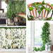 2.1M Artificial Plant Green Ivy Leaf Garland Silk Wall Hanging Vine Home Garden Decoration Wedding Party DIY Fake Wreath Leaves - Big House Home