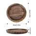 Rustic Wooden Tray Candle Holder for Farmhouse Dinning Table Kitchen Countertop Coffee Table Organizer Home Decor Wedding - Big House Home